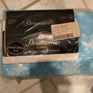 Luxury German Flannel Fitted KING Sheet